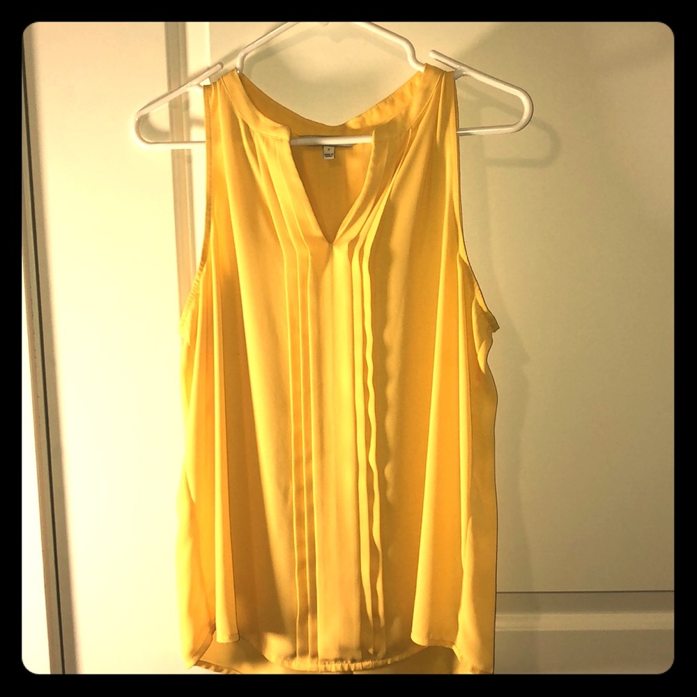 Yellow tank top